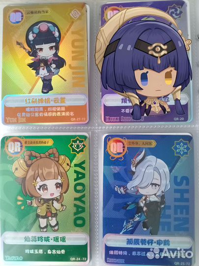 Genshin impact карточки