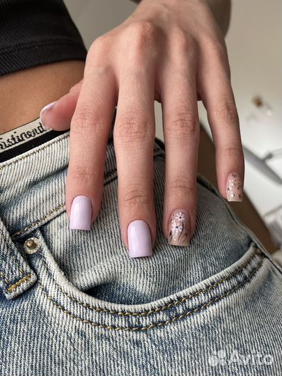 Маникюр наращивание педикюр