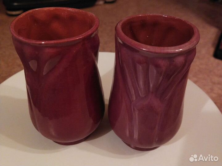 Штоф, кружки и вазы керамические СССР