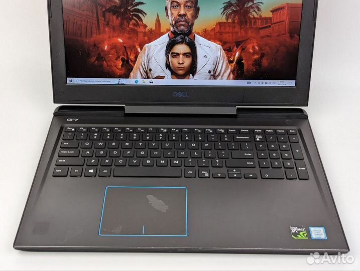 Dell G7 15 IPS i5-8300H 8GB GTX1050Ti SSD