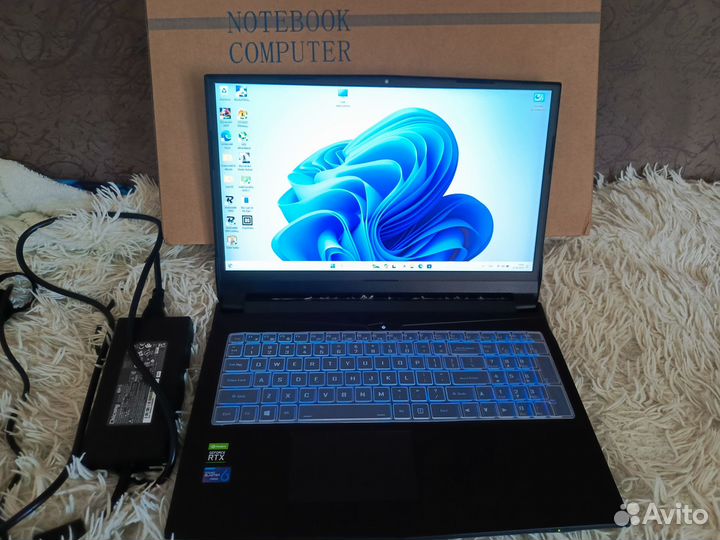 Игровой ноутбук I5 11400, RTX3070 8Gb,16Gb
