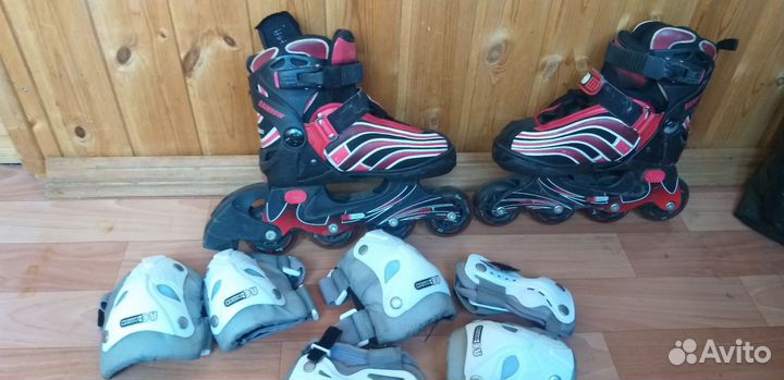 Детские ролики и защита