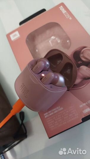 Беспроводные наушники jbl tune 225 tws розовые