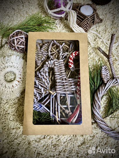 Новогодние игрушки ручной работы