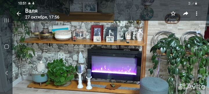 Камин электрический настенный