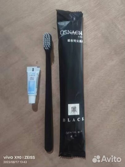 Зубной набор одноразовый с пастой