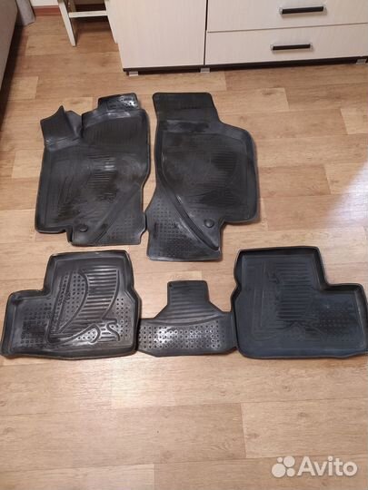 Автомобильные коврики резиновые Лада Гранта (комп)