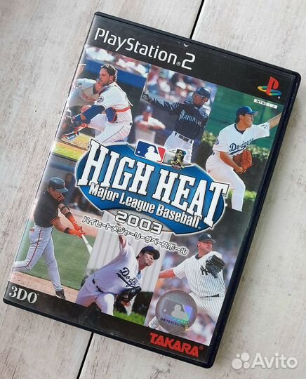 High Heat Major League Baseball 2003 PS2 Лицензия