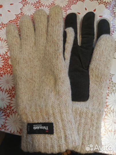 Перчатки вязаные мужские