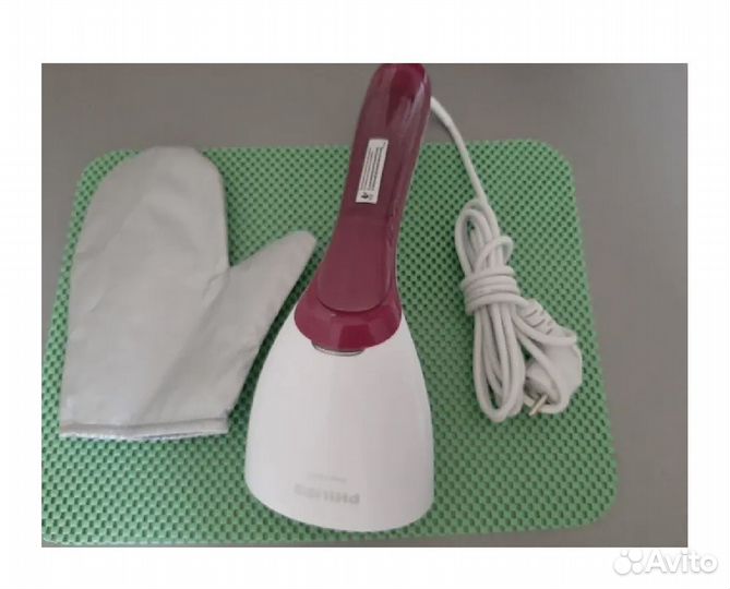 Отпариватель ручной Philips GC350/40 розовый