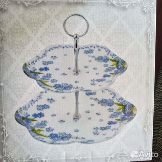 Ваза для фруктов на ножке(этажерка)