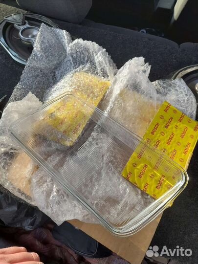 Рассеиватель фары (стекло)