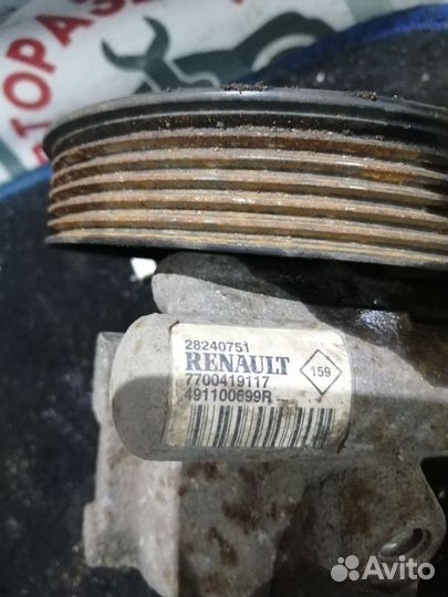 Насос гур Renault Logan 2011