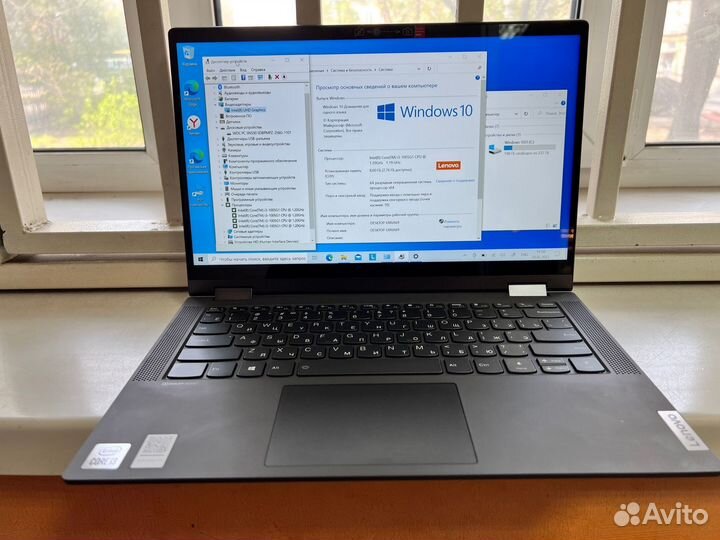 Ноутбук Lenovo Ideapad Flex5 14IIL05 на гарантии