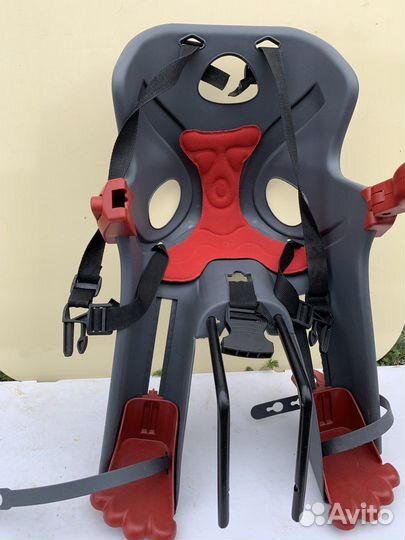 Детское кресло на велосипед переднее
