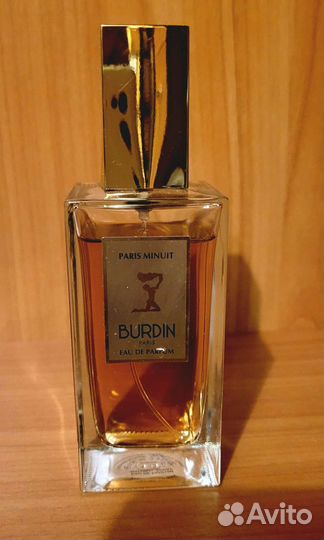 Духи винтаж Paris Minuit Burdin