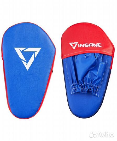 Лапы Fight прямые, большие, красный/синий