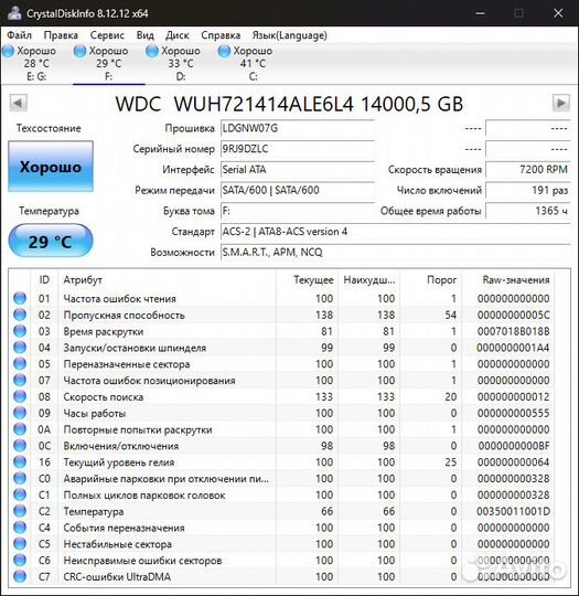 WD HC530 14TB SATA WUH721414ALE6L4