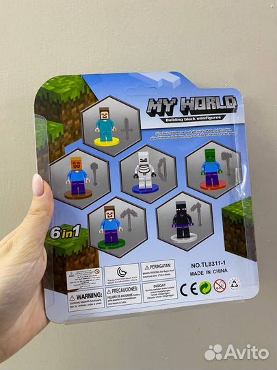 Фигурки майнкрафт