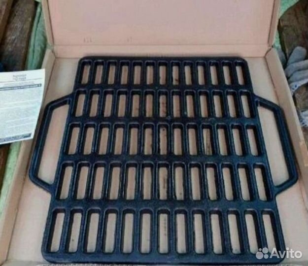 Чугунная решетка гриль