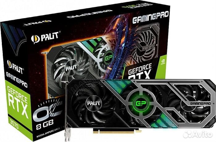 GeForce RTX 3070/3060ti Б/У, игровые.Гарантия