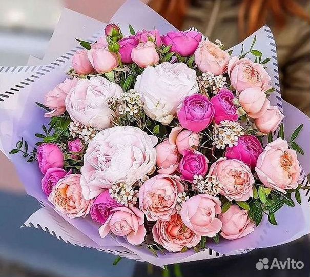 Пионы Букеты Цветы Доставка