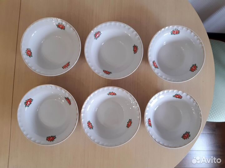 Тарелки глубокие, времён СССР