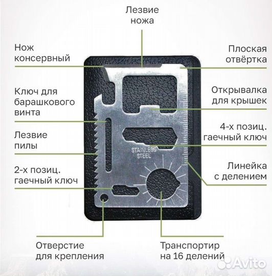 Мужской подарочный набор для выживания