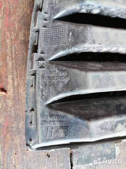 Решётка птф Опель Зафира