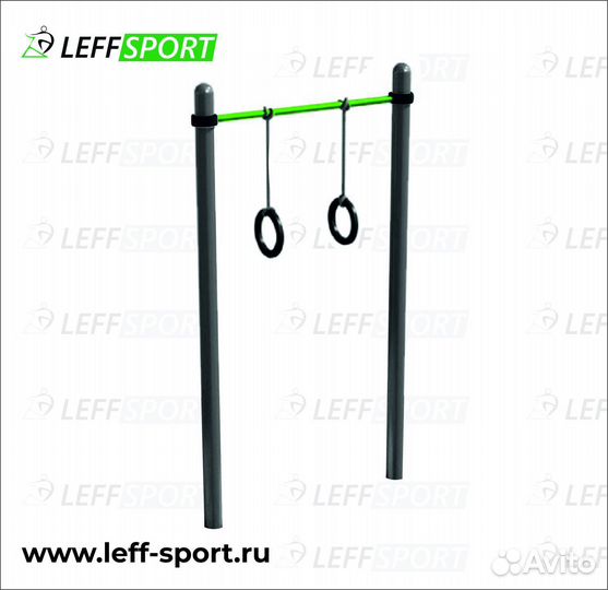 Воркаут площадки, турники, брусья от производителя