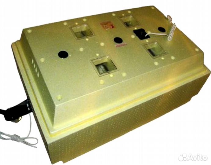 Инкубатор на 98 яиц 220 и 12В Золушка