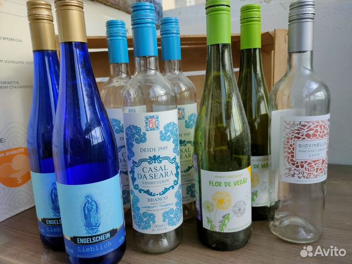 Для декора и творчества бутылка стекло