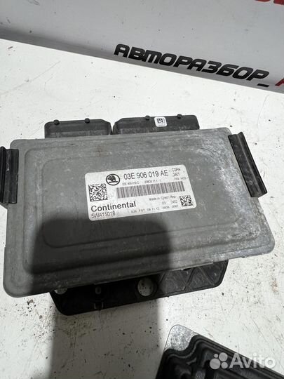 Блок Эбу skoda fabia 1.2 CGP