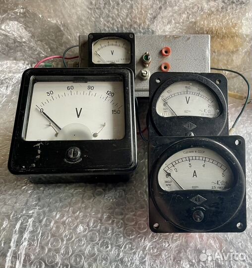 Вольтметры и амперметры СССР