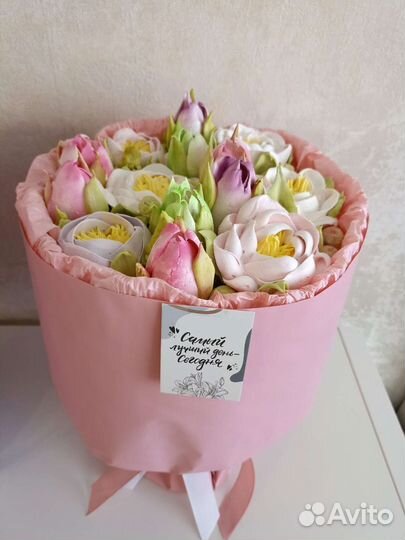 Зефирные букеты