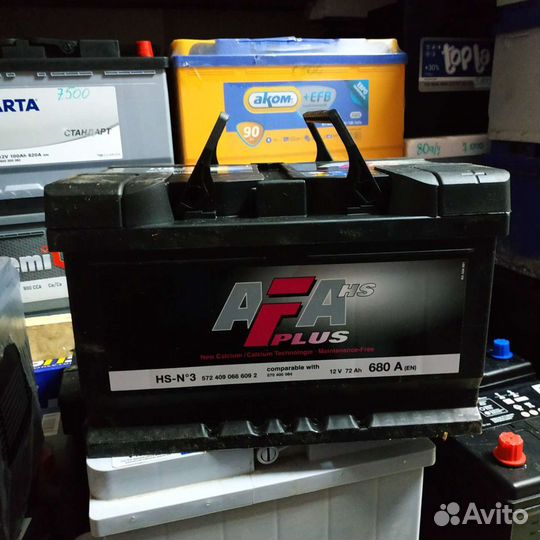 Аккумулятор AFA72ач