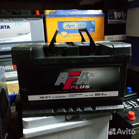 Аккумулятор AFA72ач