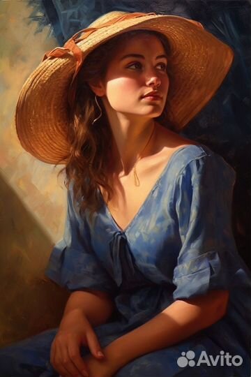 Портрет маслом по фото на заказ