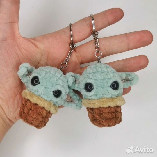 Грогу малыш Йода брелок