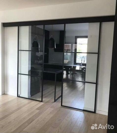 Перегородки, межкомнатные раздвижные двери