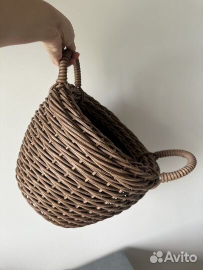 Корзина для полотенец в баню,кашпо,садовый горшок