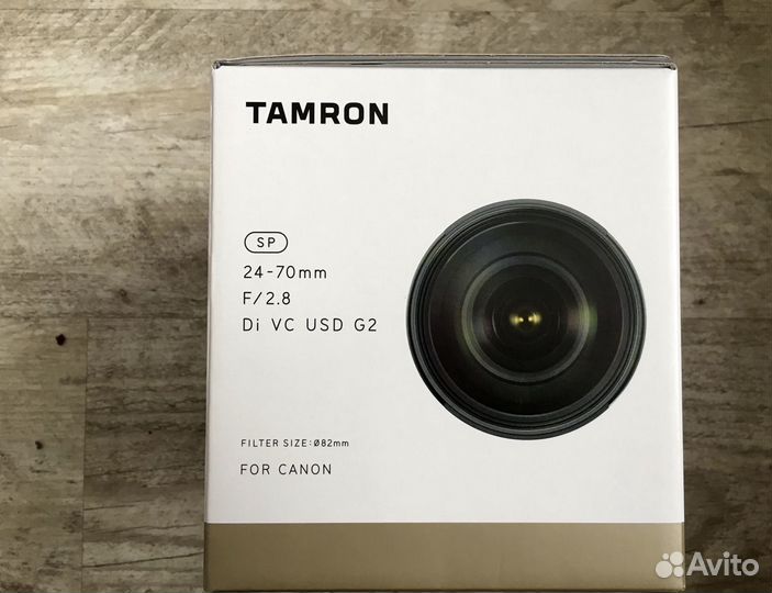 Tamron AF SP 24-70mm f/2.8 VC USD G2 Canon