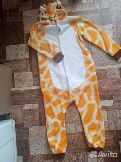 Кигуруми Жираф для взрослого и ребёнка