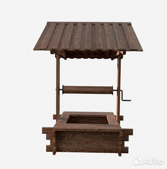 Домик для колодца / деревянный колодец