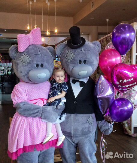 Ростовая кукла Мишка Тедди.Аниматор