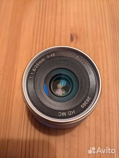 Объектив 7artisans 25mm 1.8