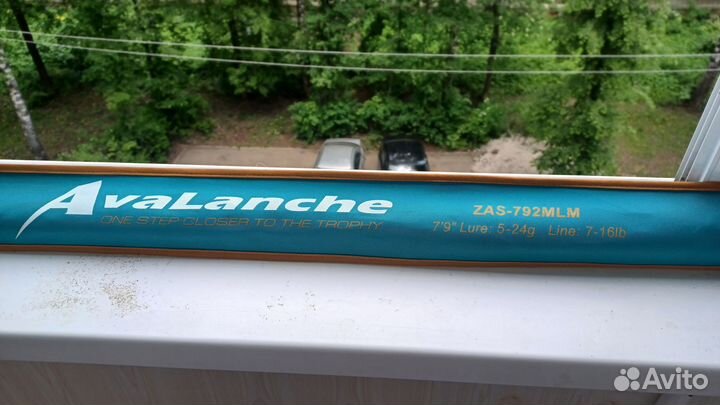 Спиннинг Zetrix Avalanche 792ML/M 236см 5 - 24гр