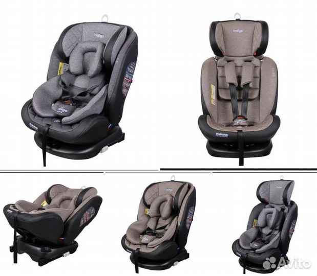 Автокресло aero isofix, ST-3, группа 0+1+2+3 (0-36