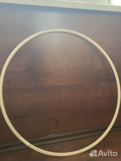 Обруч 75см без обмотки белый