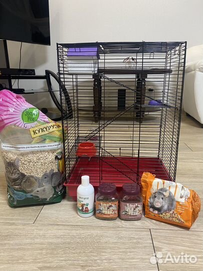 Клетка для грызунов(крыс, хомяков)